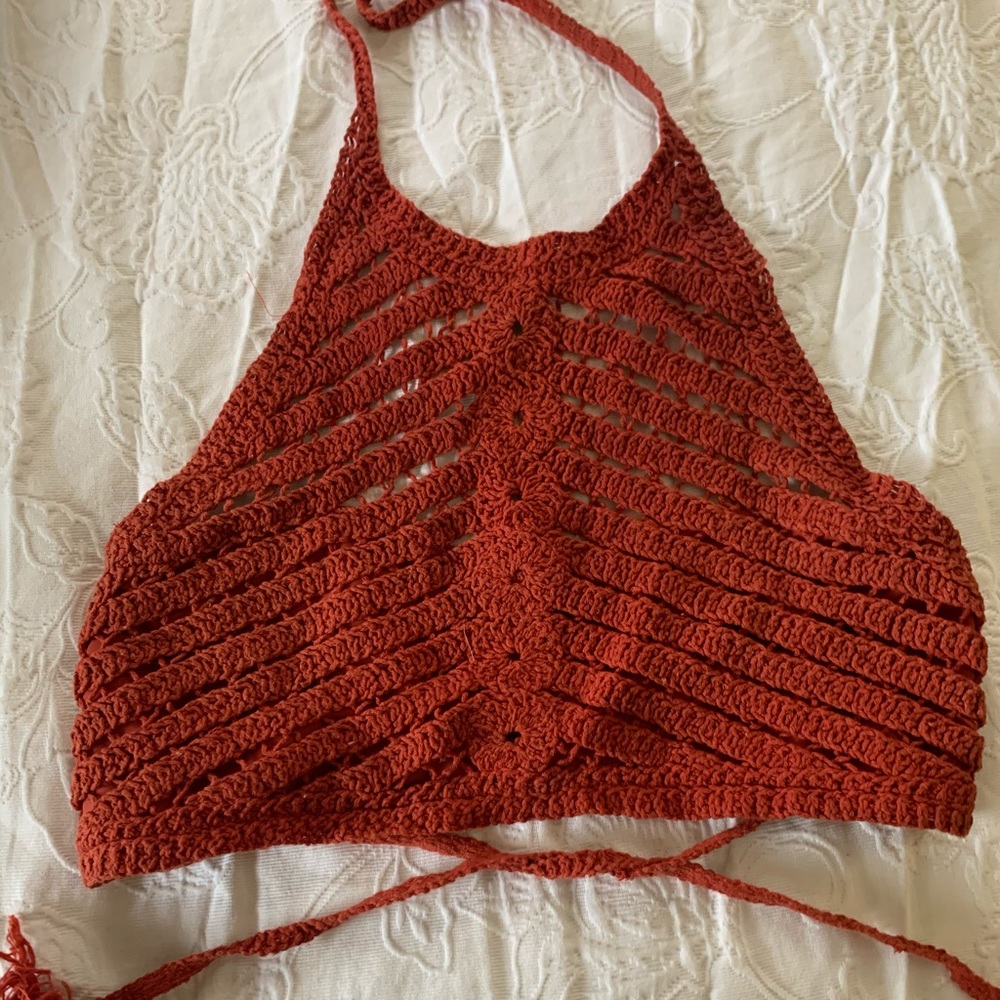 Cape Juby Macrame Bikini Top